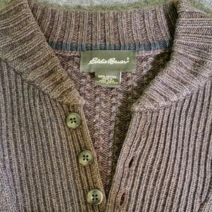 ❄4/$40❄ Eddie Bauer Cable knit sweater Sz. small
